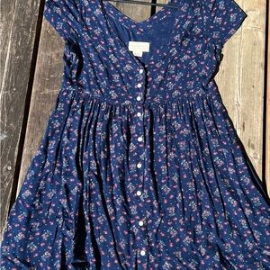 Ralph Lauren mini button up dress